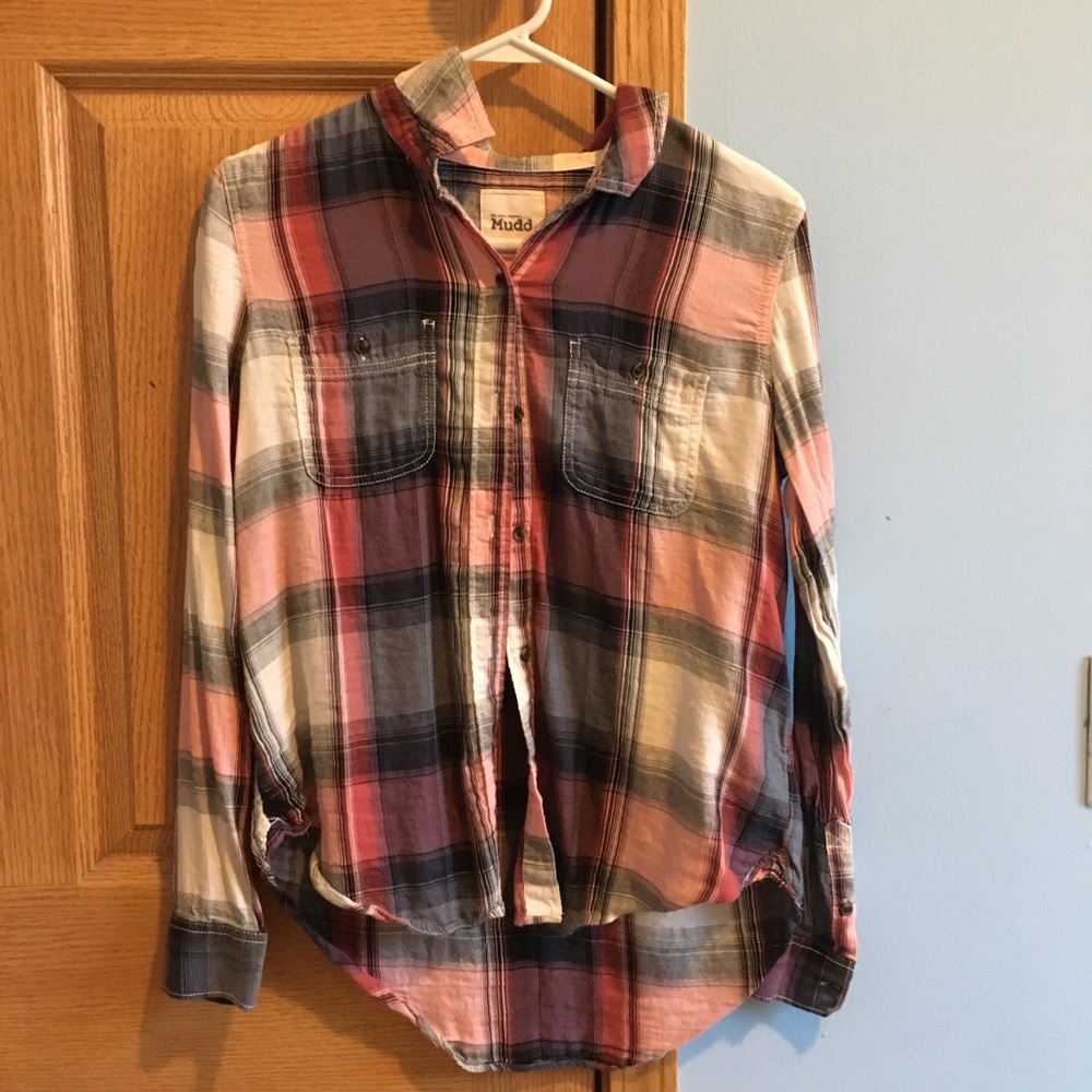 Mudd brand Pink Flannel